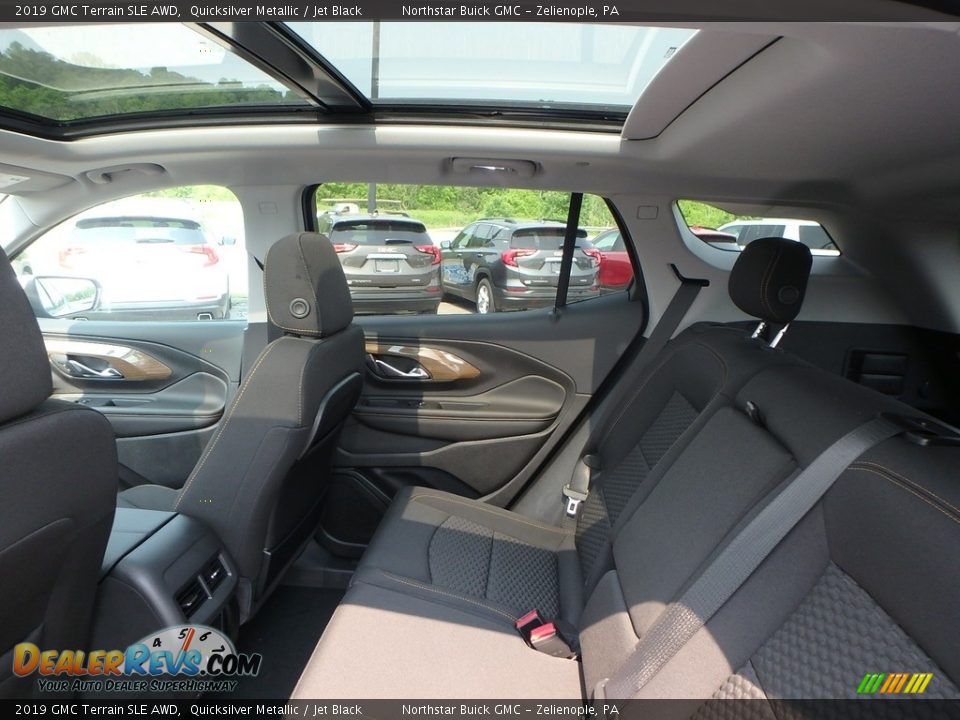 Rear Seat of 2019 GMC Terrain SLE AWD Photo #12
