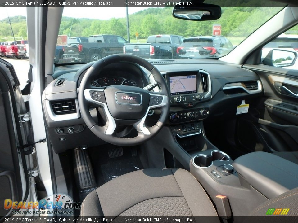 Jet Black Interior - 2019 GMC Terrain SLE AWD Photo #13