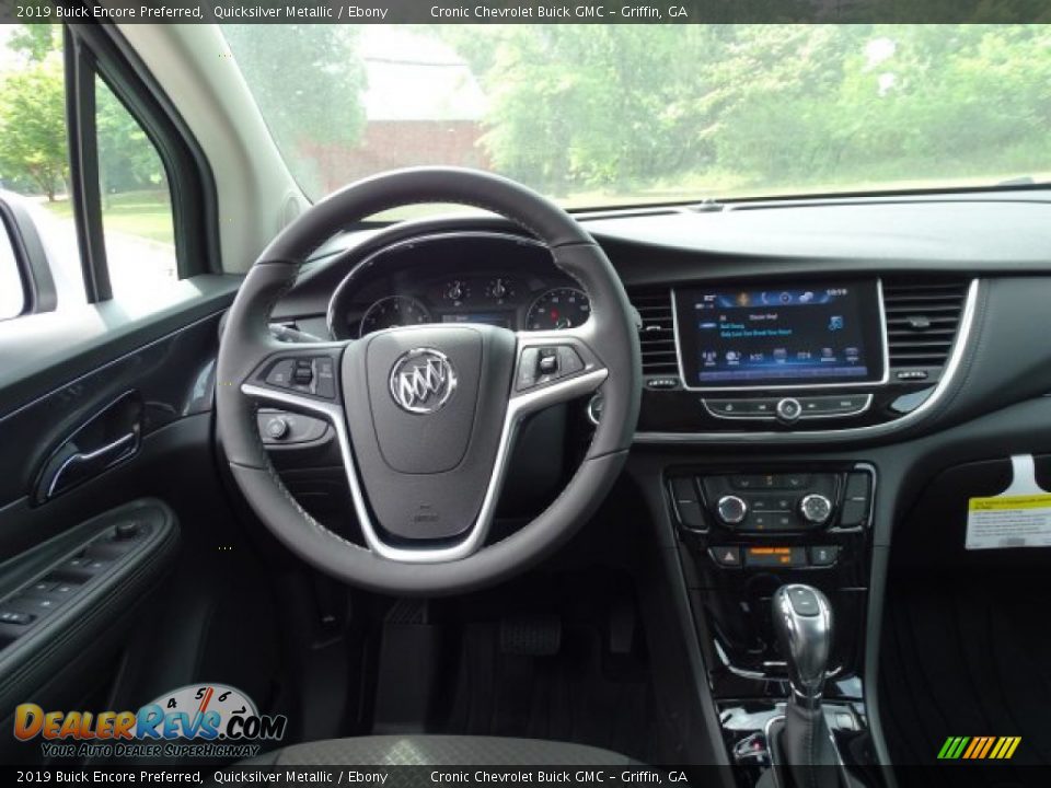2019 Buick Encore Preferred Quicksilver Metallic / Ebony Photo #23