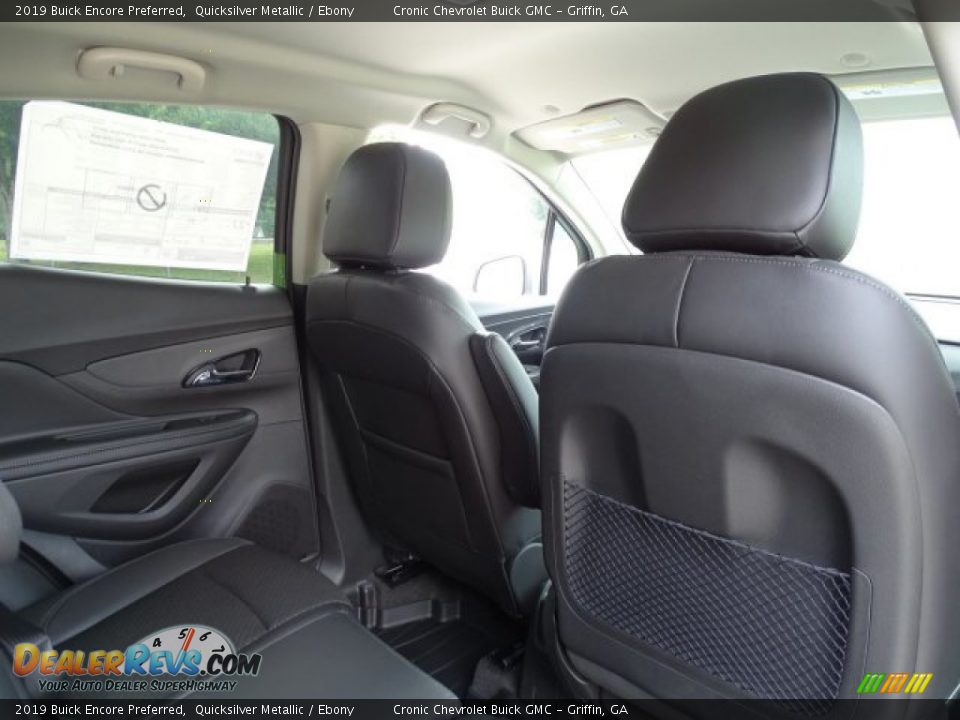 2019 Buick Encore Preferred Quicksilver Metallic / Ebony Photo #25