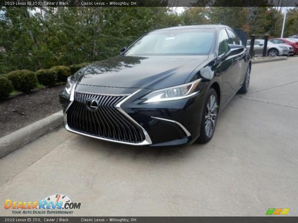 2019 Lexus ES 350 Caviar / Black Photo #1