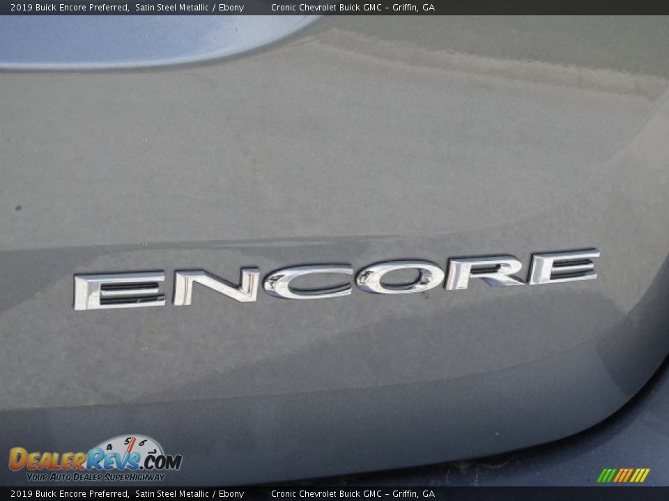 2019 Buick Encore Preferred Satin Steel Metallic / Ebony Photo #7