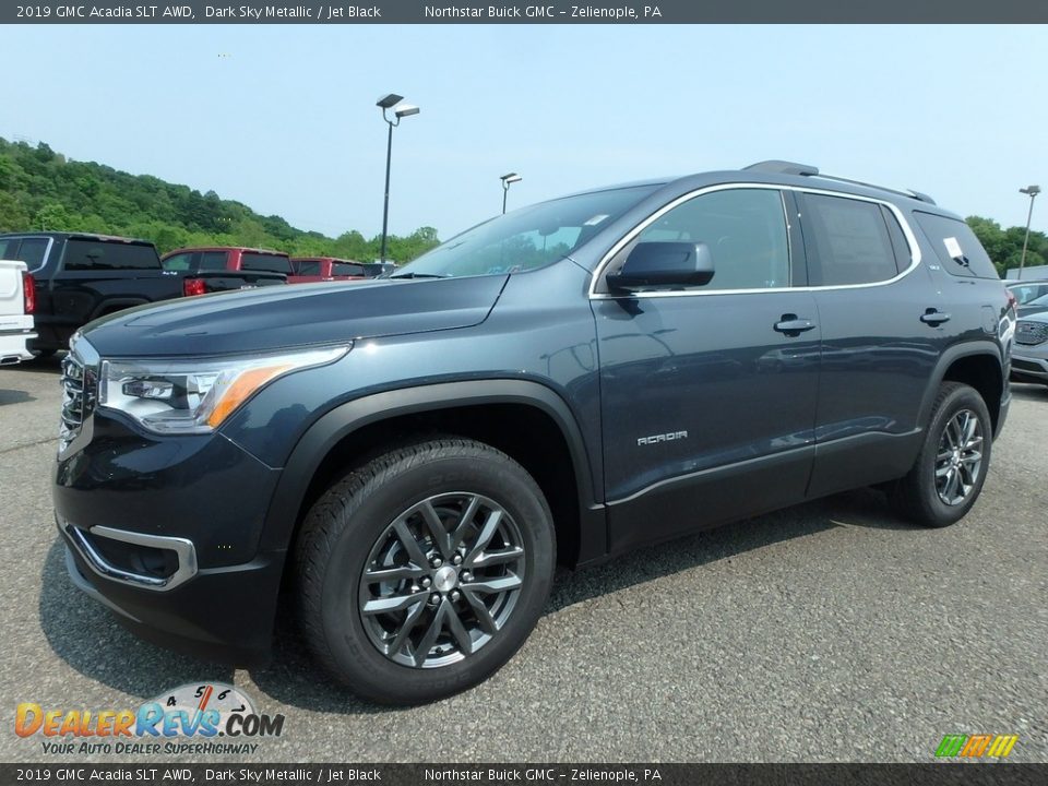 Front 3/4 View of 2019 GMC Acadia SLT AWD Photo #1