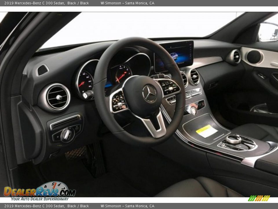 2019 Mercedes-Benz C 300 Sedan Black / Black Photo #4