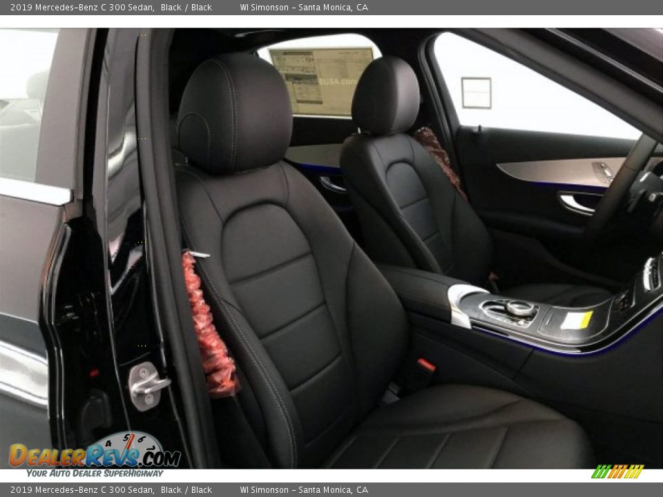 2019 Mercedes-Benz C 300 Sedan Black / Black Photo #5