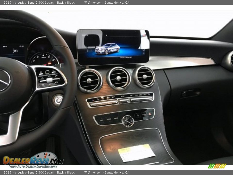 2019 Mercedes-Benz C 300 Sedan Black / Black Photo #6