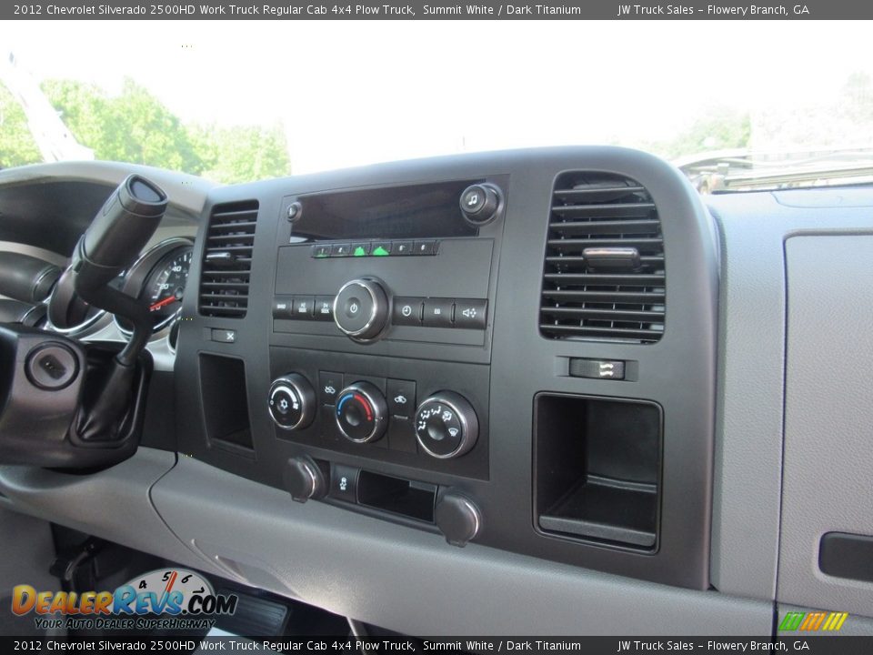 2012 Chevrolet Silverado 2500HD Work Truck Regular Cab 4x4 Plow Truck Summit White / Dark Titanium Photo #13