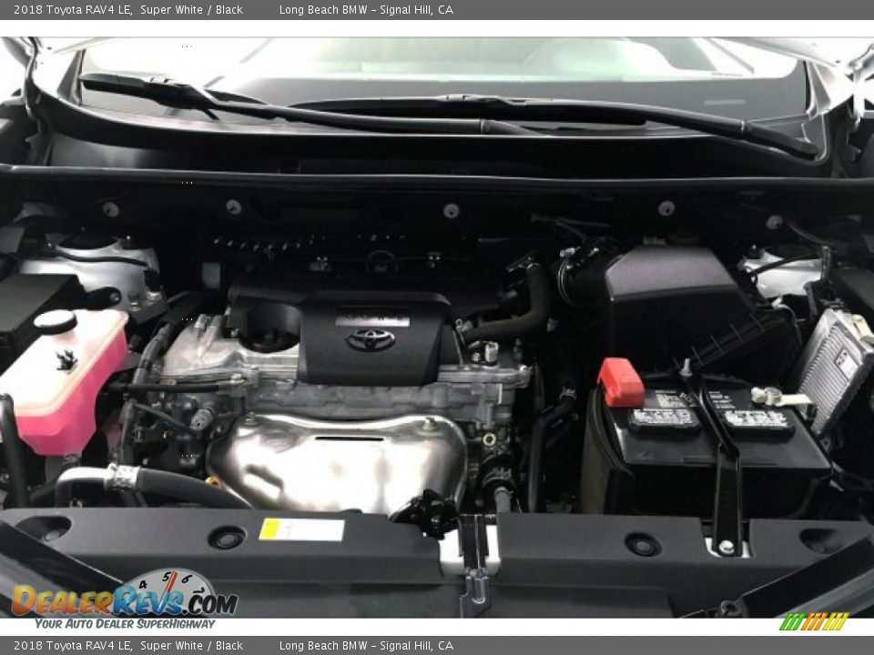 2018 Toyota RAV4 LE Super White / Black Photo #9