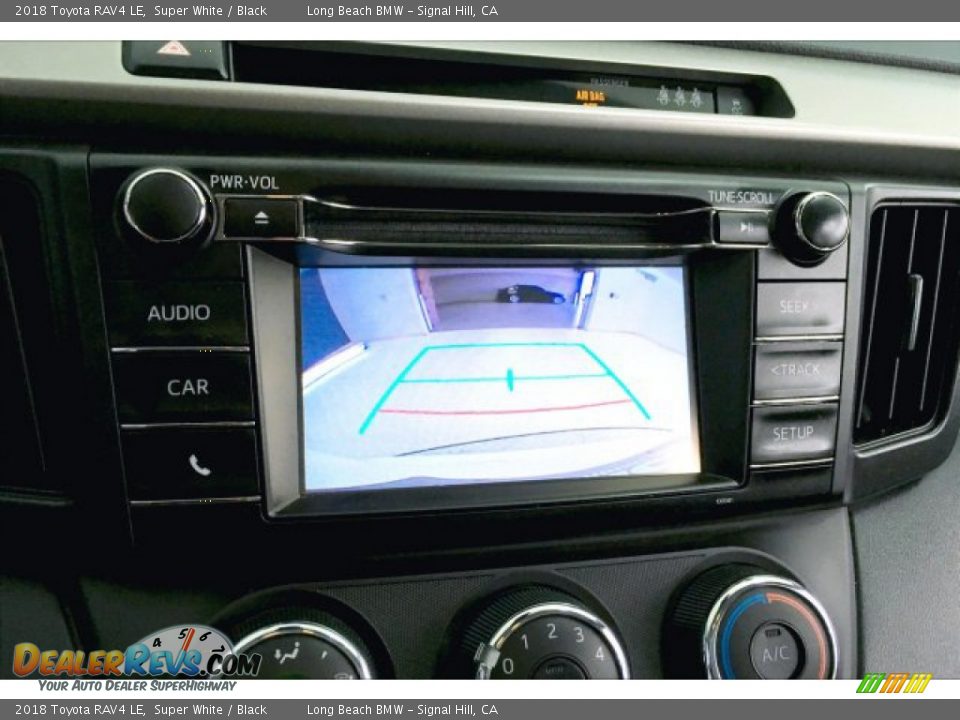 2018 Toyota RAV4 LE Super White / Black Photo #13