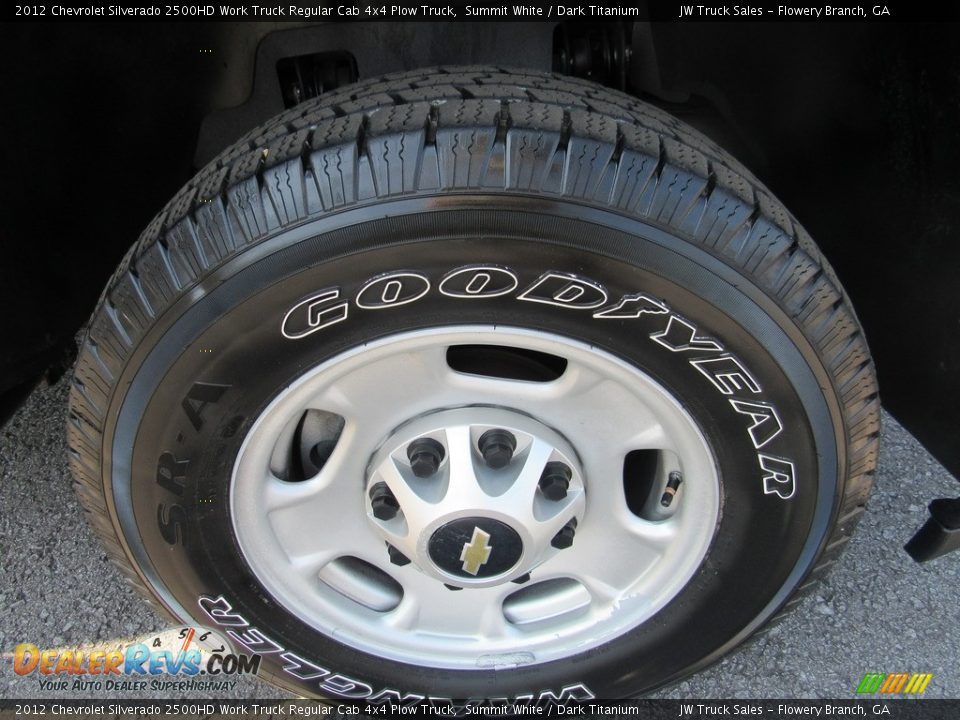 2012 Chevrolet Silverado 2500HD Work Truck Regular Cab 4x4 Plow Truck Summit White / Dark Titanium Photo #27