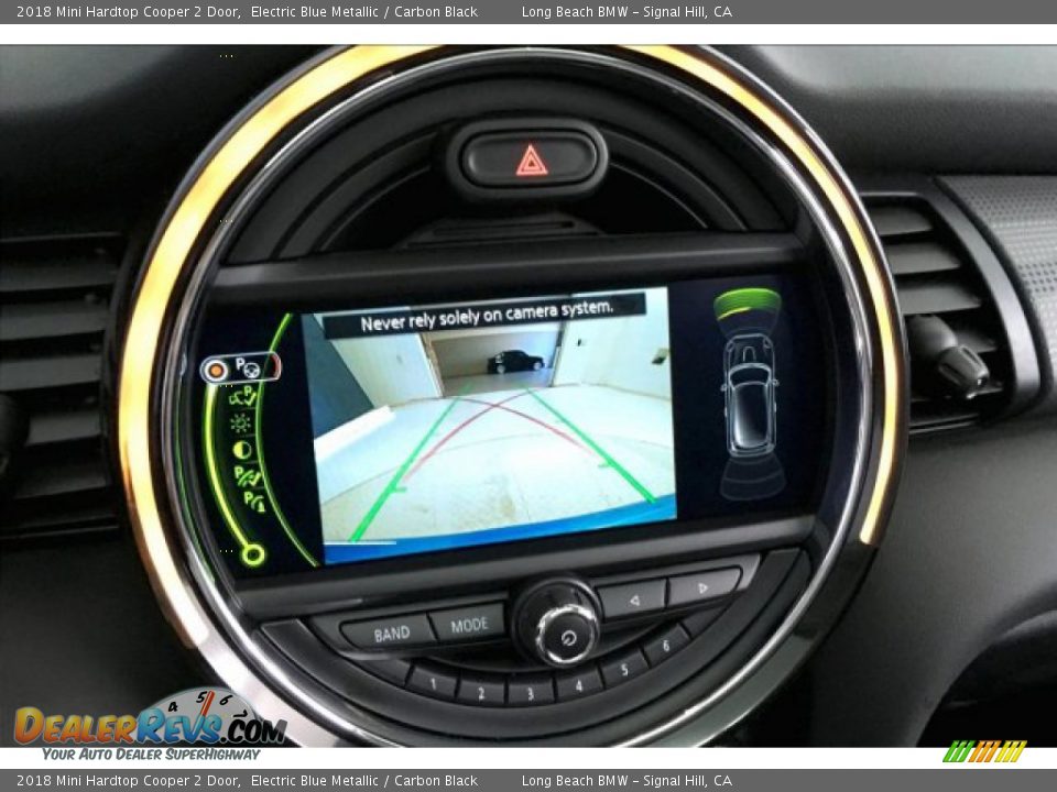 2018 Mini Hardtop Cooper 2 Door Electric Blue Metallic / Carbon Black Photo #13