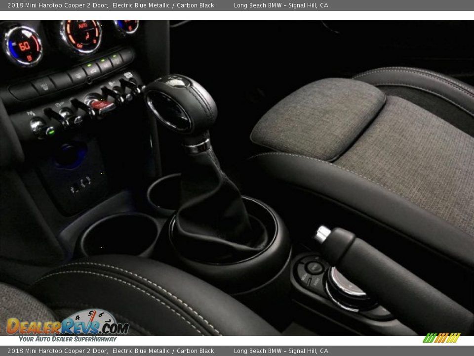 2018 Mini Hardtop Cooper 2 Door Electric Blue Metallic / Carbon Black Photo #18