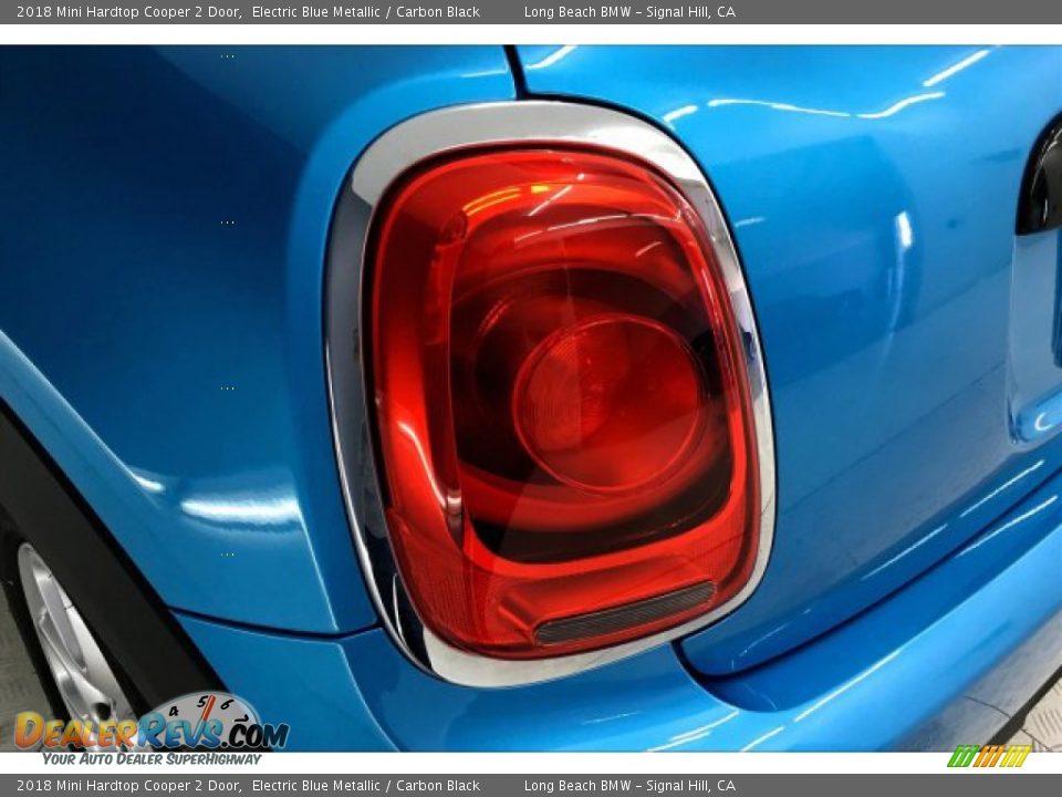 2018 Mini Hardtop Cooper 2 Door Electric Blue Metallic / Carbon Black Photo #22