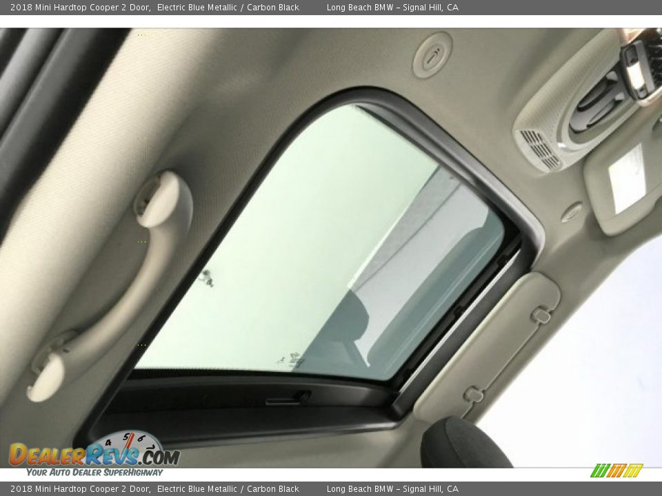 2018 Mini Hardtop Cooper 2 Door Electric Blue Metallic / Carbon Black Photo #25