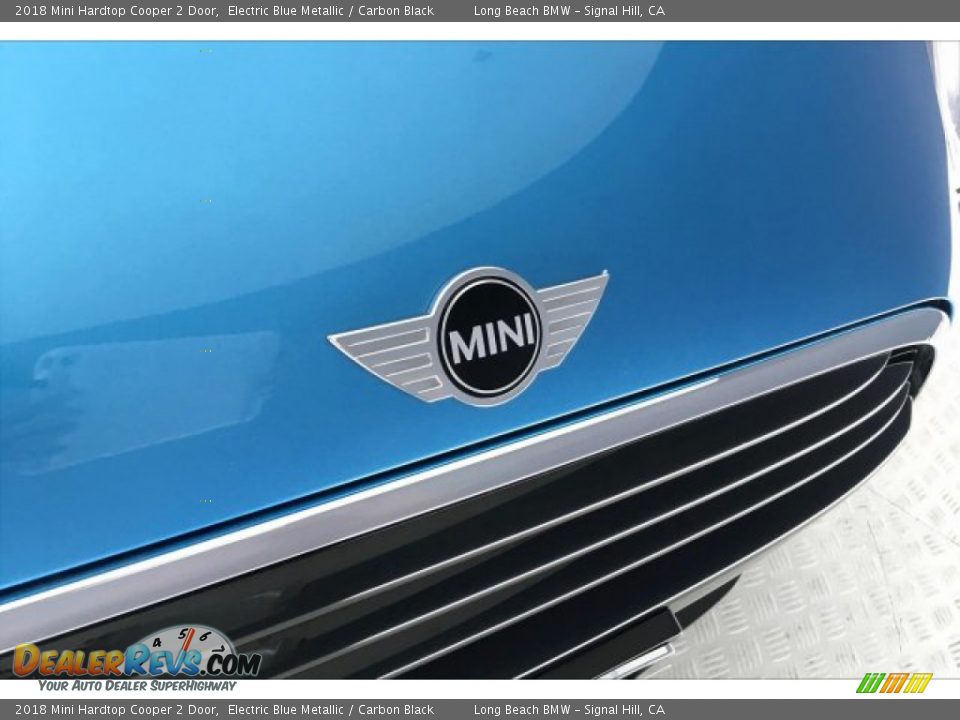 2018 Mini Hardtop Cooper 2 Door Electric Blue Metallic / Carbon Black Photo #29