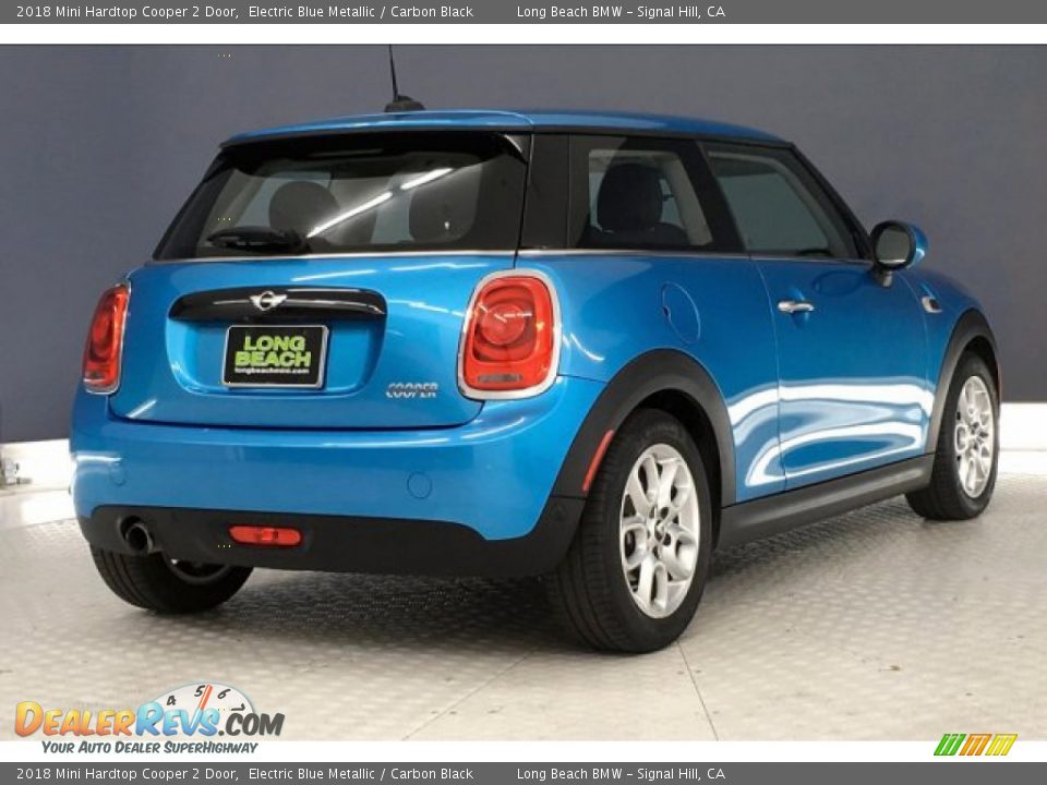 2018 Mini Hardtop Cooper 2 Door Electric Blue Metallic / Carbon Black Photo #30