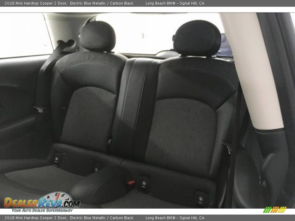 2018 Mini Hardtop Cooper 2 Door Electric Blue Metallic / Carbon Black Photo #33