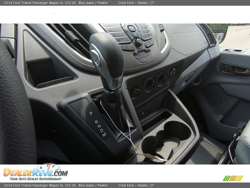 2019 Ford Transit Passenger Wagon XL 150 LR Blue Jeans / Pewter Photo #16