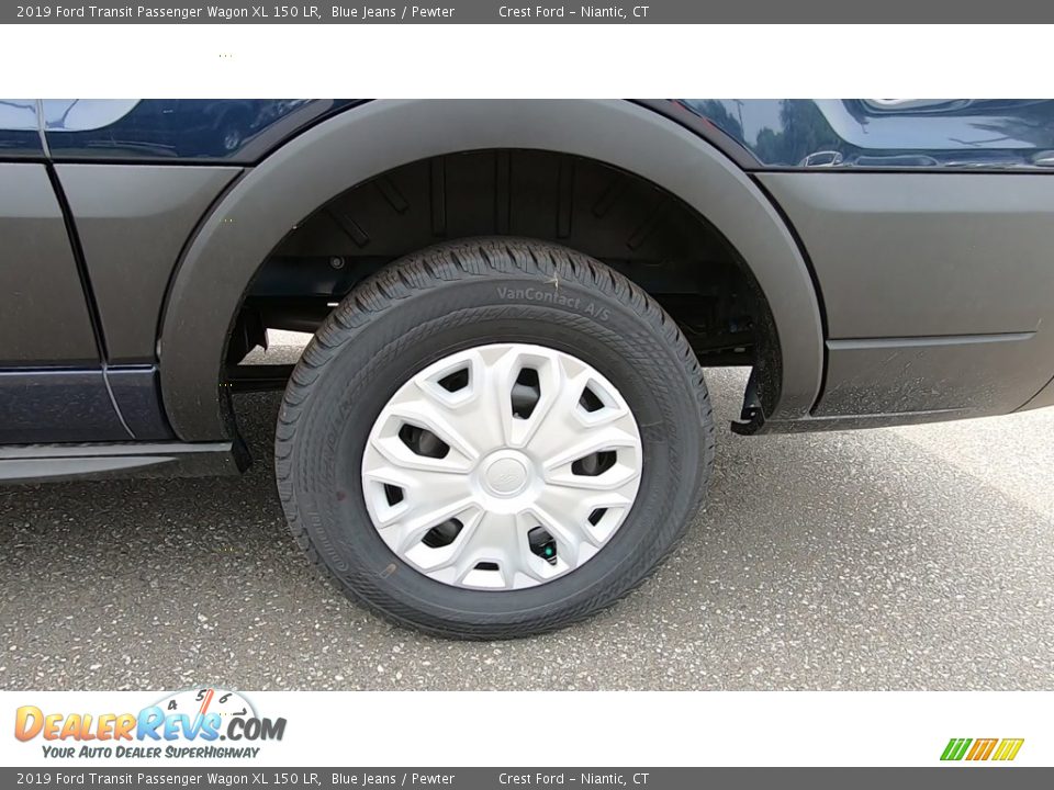 2019 Ford Transit Passenger Wagon XL 150 LR Blue Jeans / Pewter Photo #17
