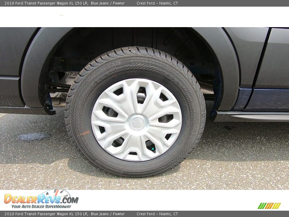 2019 Ford Transit Passenger Wagon XL 150 LR Blue Jeans / Pewter Photo #19