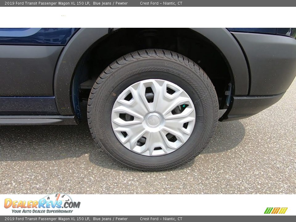 2019 Ford Transit Passenger Wagon XL 150 LR Blue Jeans / Pewter Photo #24