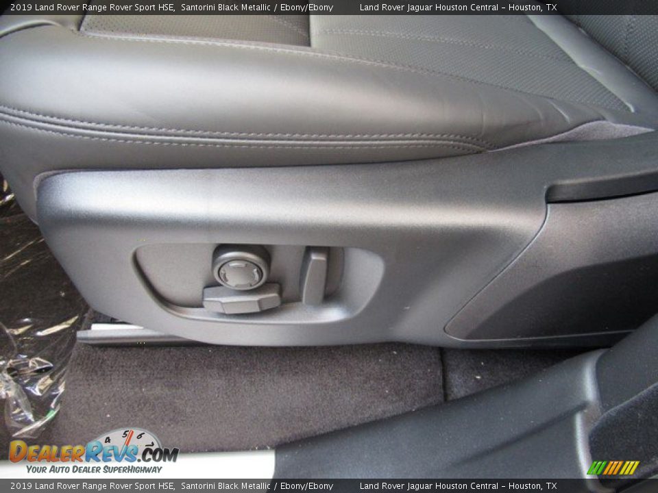 2019 Land Rover Range Rover Sport HSE Santorini Black Metallic / Ebony/Ebony Photo #25