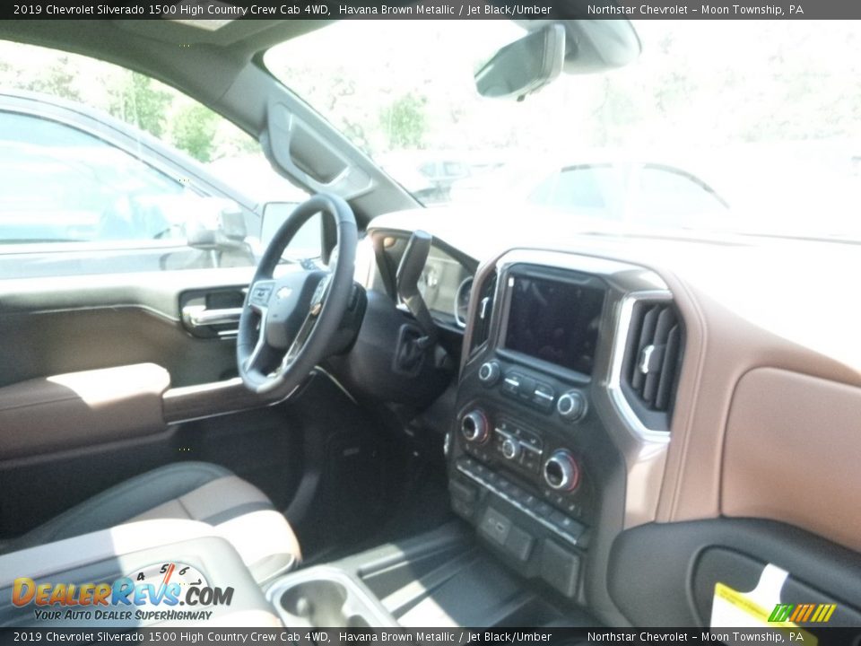 2019 Chevrolet Silverado 1500 High Country Crew Cab 4WD Havana Brown Metallic / Jet Black/Umber Photo #10