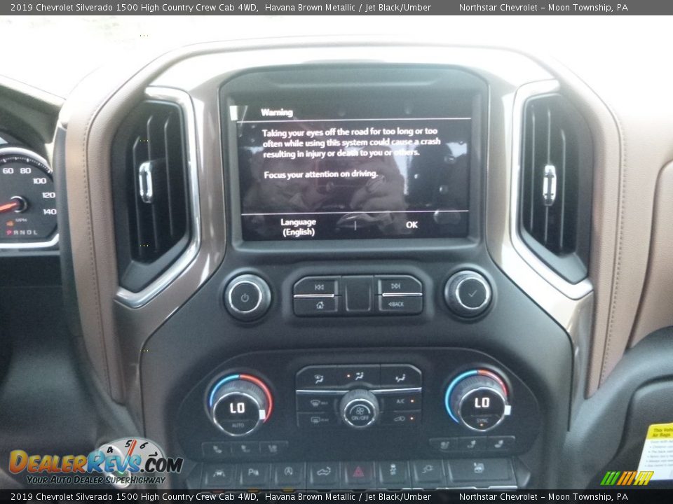 2019 Chevrolet Silverado 1500 High Country Crew Cab 4WD Havana Brown Metallic / Jet Black/Umber Photo #17