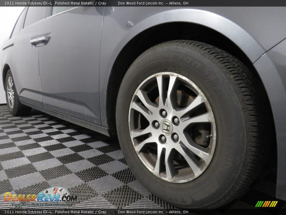 2011 Honda Odyssey EX-L Polished Metal Metallic / Gray Photo #3