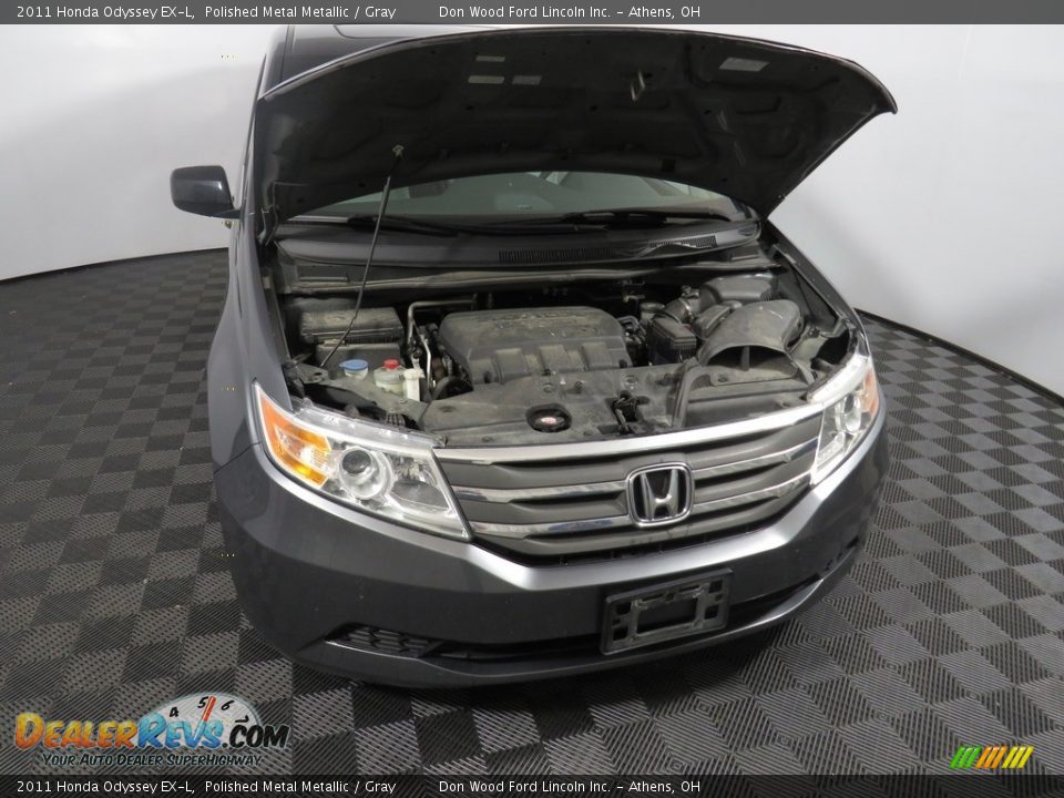 2011 Honda Odyssey EX-L Polished Metal Metallic / Gray Photo #5