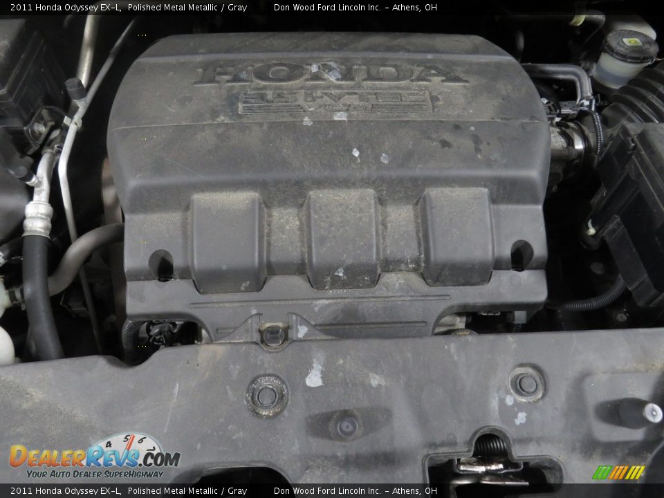 2011 Honda Odyssey EX-L Polished Metal Metallic / Gray Photo #6