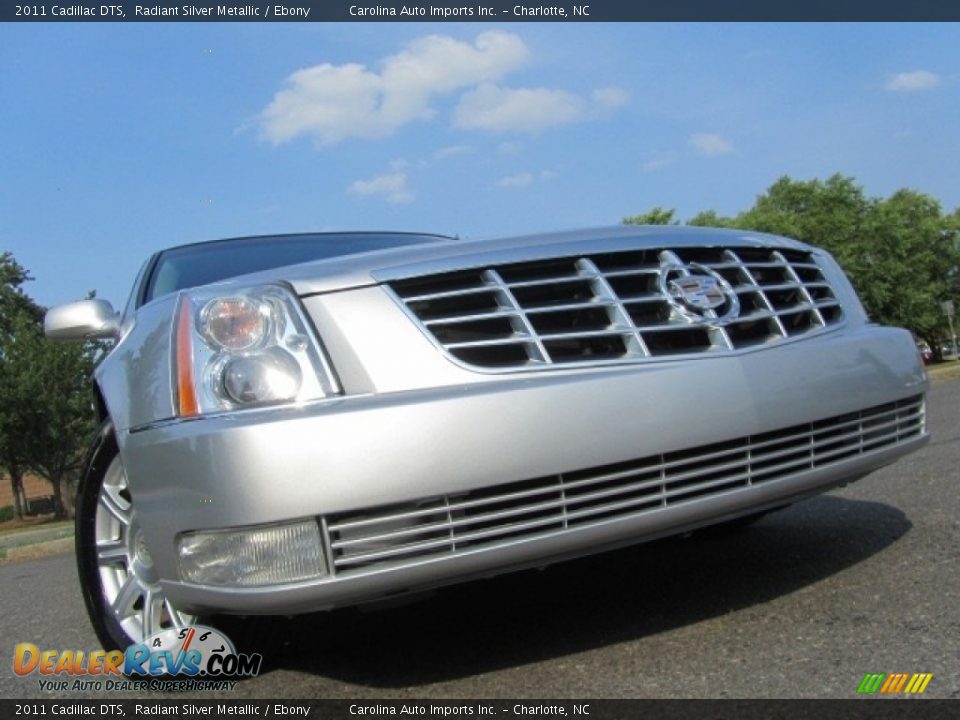 2011 Cadillac DTS Radiant Silver Metallic / Ebony Photo #1