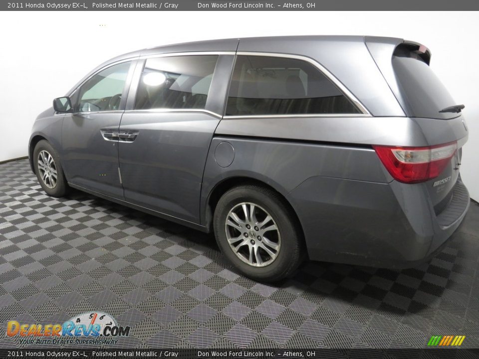 2011 Honda Odyssey EX-L Polished Metal Metallic / Gray Photo #9
