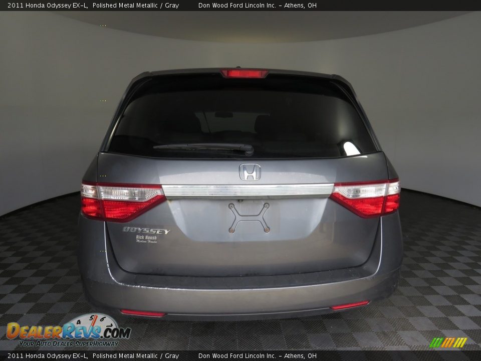 2011 Honda Odyssey EX-L Polished Metal Metallic / Gray Photo #11