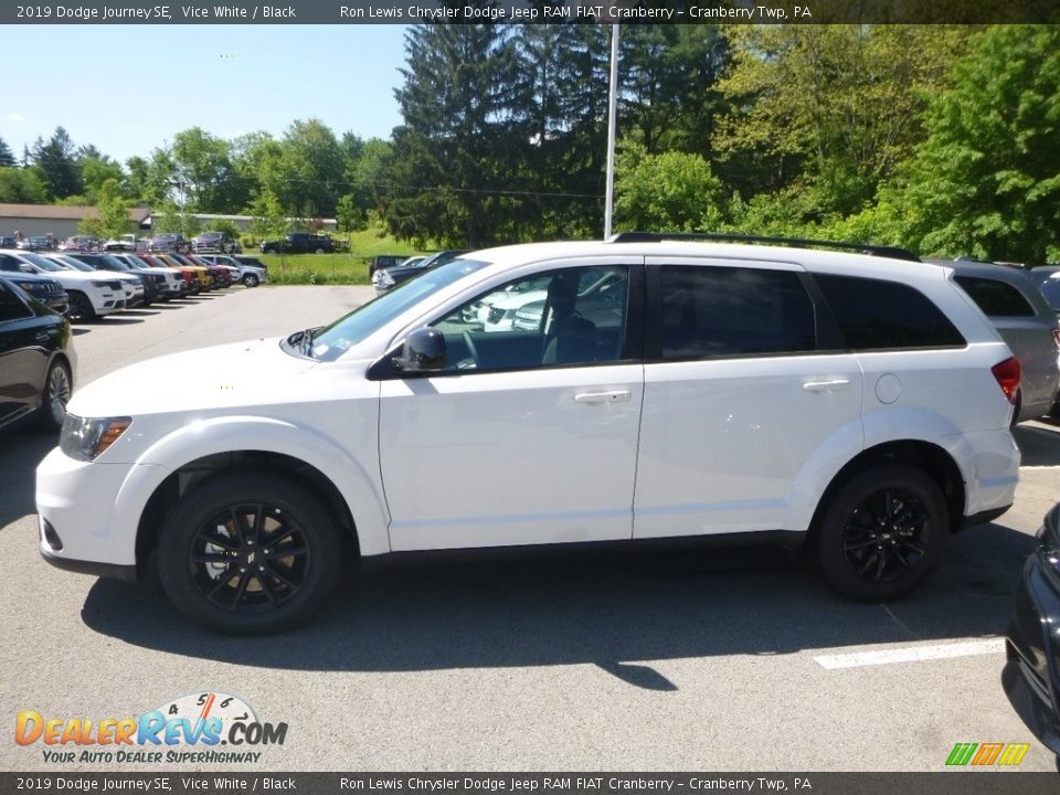 2019 Dodge Journey SE Vice White / Black Photo #3