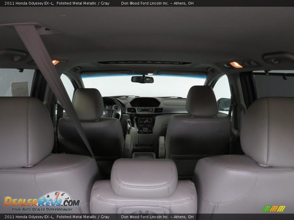 2011 Honda Odyssey EX-L Polished Metal Metallic / Gray Photo #14