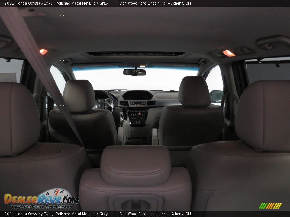 2011 Honda Odyssey EX-L Polished Metal Metallic / Gray Photo #15