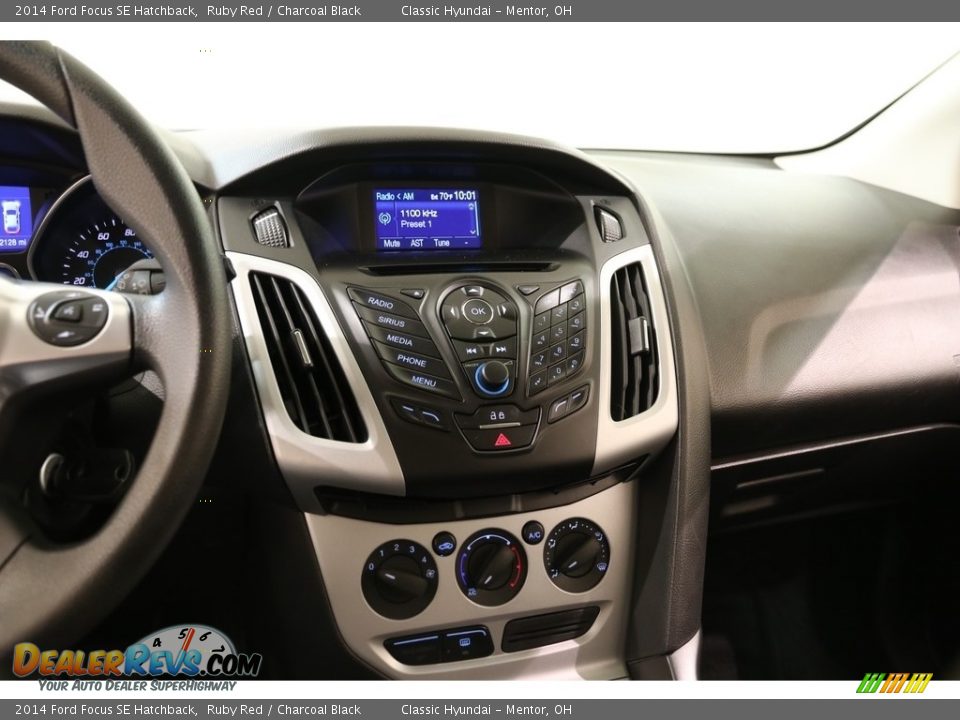 2014 Ford Focus SE Hatchback Ruby Red / Charcoal Black Photo #9