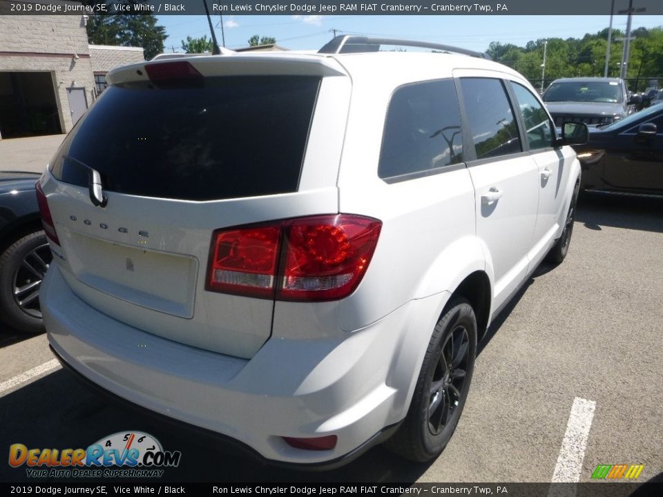 2019 Dodge Journey SE Vice White / Black Photo #6