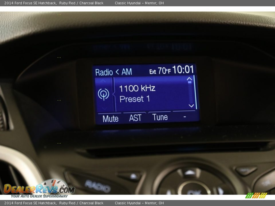 2014 Ford Focus SE Hatchback Ruby Red / Charcoal Black Photo #10