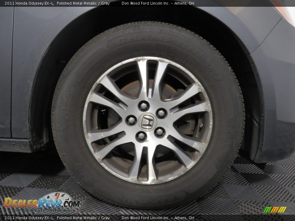 2011 Honda Odyssey EX-L Polished Metal Metallic / Gray Photo #19