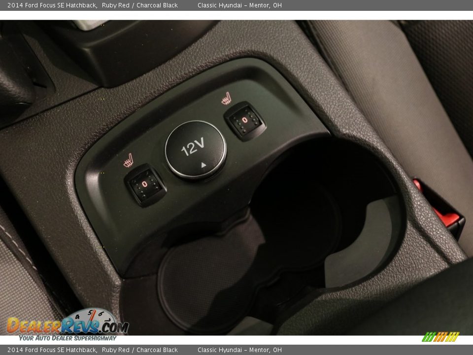 2014 Ford Focus SE Hatchback Ruby Red / Charcoal Black Photo #13