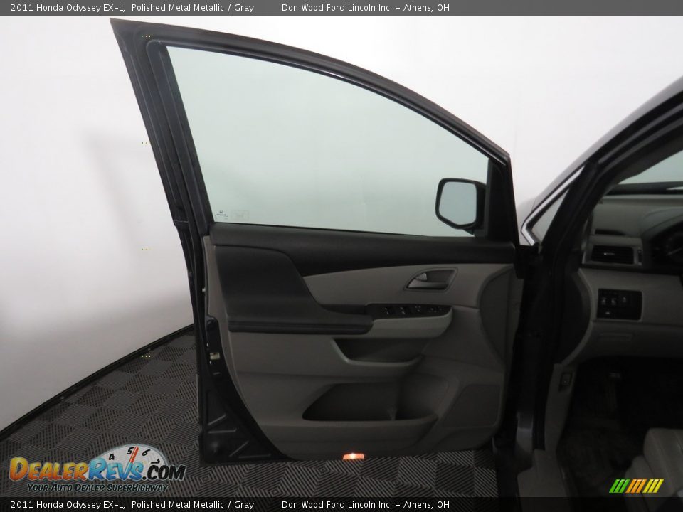 2011 Honda Odyssey EX-L Polished Metal Metallic / Gray Photo #22