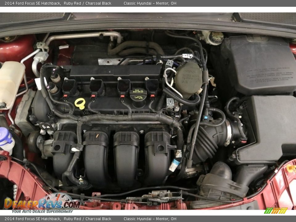 2014 Ford Focus SE Hatchback Ruby Red / Charcoal Black Photo #18