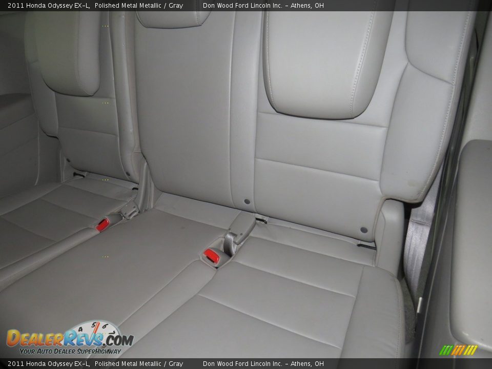 2011 Honda Odyssey EX-L Polished Metal Metallic / Gray Photo #28