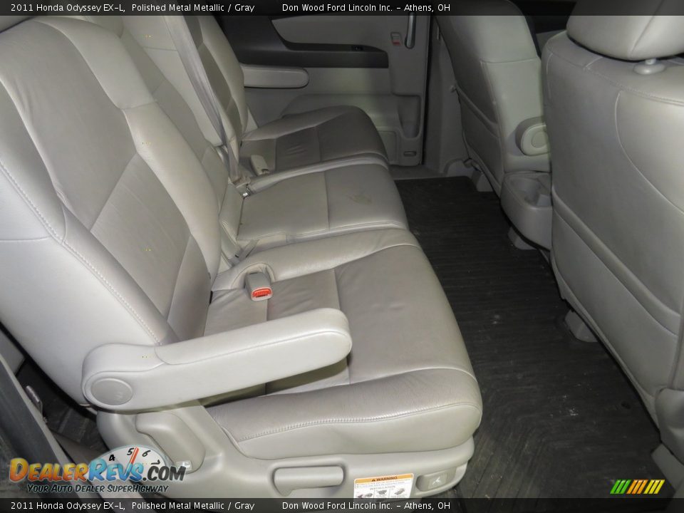 2011 Honda Odyssey EX-L Polished Metal Metallic / Gray Photo #29