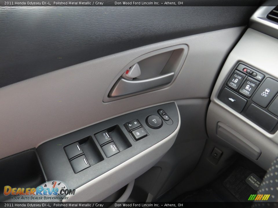 2011 Honda Odyssey EX-L Polished Metal Metallic / Gray Photo #35