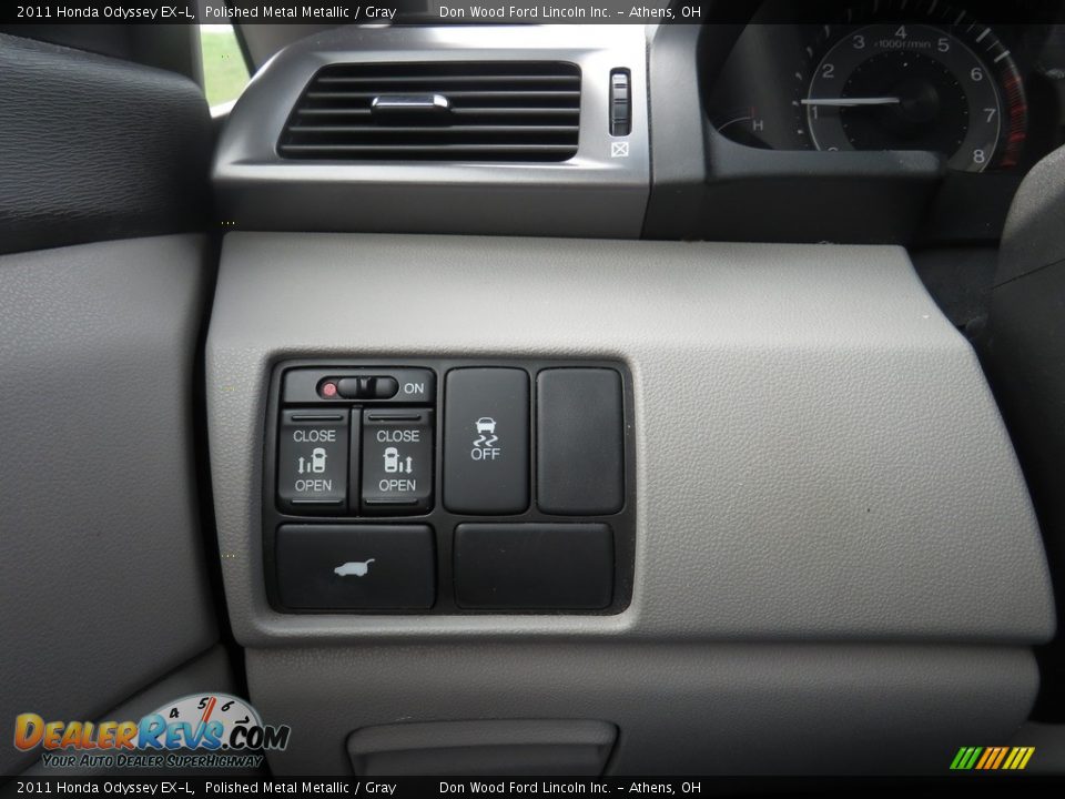 2011 Honda Odyssey EX-L Polished Metal Metallic / Gray Photo #36