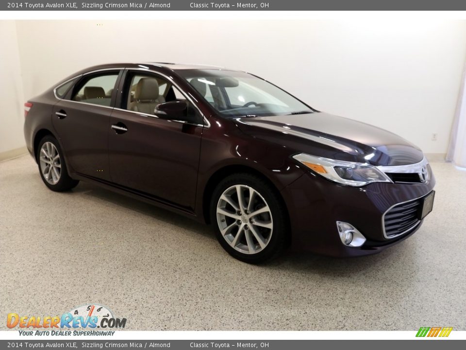 2014 Toyota Avalon XLE Sizzling Crimson Mica / Almond Photo #1