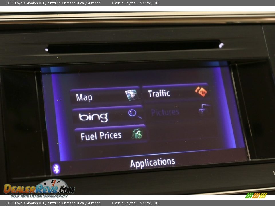 2014 Toyota Avalon XLE Sizzling Crimson Mica / Almond Photo #9